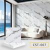 Adesivos de Parede Mármore Autoadesivos Azulejo de Imitação Adesivos de Parede Banheiro Sala de Estar Painéis de Parede Feios Papel de Parede à Prova d'Água e de Umidade Transfronteiriço