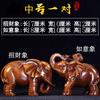 Escritório Niu Qi Tian Aberto Escultura de Búfalo Doze Signos do Zodíaco Boi Deitado Boi Fortuna Como Arco-Íris Ornamentos Decorativos de Redwood