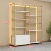 Vitrina Comercial Salón de Belleza Salón de Peluquería Estante Exhibidor de Cosméticos Almacenamiento de Cajas Sorpresa Salón de Uñas Estante de Almacenamiento de Alta Gama