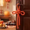 Nuevo Festival de Mediados de Otoño Estilo Antiguo Flor Luna Redonda Wanzi Nudo Paquete de Materiales Decoración Colgante de Puerta Construcción de Equipo Hecho a Mano Recuerdo del Festival