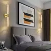 Lámpara de Pared Larga de Burbujas de Lujo Ligero Moderna para Pasillo de Hotel, Pared de Fondo de Sala de Estar Simple y Elegante