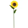 Girasoles Artificiales al por Mayor, Girasoles Falsos, Flores de Seda, de Mano para Bailar, Fotografía, Boda, Decoración de Sala de Estar, Exhibición de Piso
