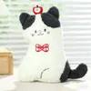 Muñeco de Peluche de Gato Cojín para Coche, Cojín para Mirador, Cojín de Mesita de Noche, Compañero de Sueño, Regalo de San Valentín, Cojín para Mirador