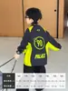 Ropa Infantil Sudadera con Bloques de Color para Niños 2026 Primavera Nuevo Estilo Ropa Deportiva de Manga Raglán para Niños Tops de Moda para Niños Grandes Primavera y Otoño