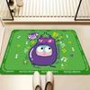 Alfombrilla de Barro Diatómico Hanton Peces Feos Absorbe Agua y Entra al Baño, Alfombrillas para Piso de Baño y Cocina Absorben Agua, Son Antideslizantes y Engrosadas