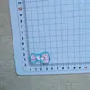 Puntos Transparentes Cuadros Lazo Asimétrico Gato Accesorios Pasador DIY Funda para Teléfono Flor para Zapatos Accesorios Hechos a Mano