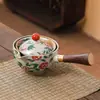 Conjunto de Chá de Viagem Artefato para Fazer Chá Preguiçoso Copo Rápido para Convidados Preparo Livre e Fácil Conjunto Portátil de Chá Kung Fu Conjunto de Xícaras de Chá Bule Doméstico