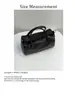 Bolsa de Mujer Estilo Coreano Nuevo 2025 Bolsa de Bowling Retro de Gama Alta Versátil de Gran Capacidad Bolsa de Viaje Bolsa Baguette