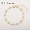 Collar Nuevo de Margarita Europeo y Americano Cadena para Clavícula de Diseño Creativo Celebridad de Internet Joyería de Alta Gama de Moda para Mujer Venta al por Mayor