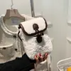 Bolso Cruzado de Hombro Casual de Moda Simple Personalizado Bolso Nuevo Otoño e Invierno Mujer 2025 Bolso Cuadrado Pequeño de Tendencia de Nicho