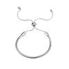 Metal acero inoxidable impermeable no se decolora joyería para hombre y mujer cadena de hueso de serpiente para llevar Pan DIY accesorios casuales pulsera