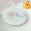 Não. 8 Acessórios de Plástico de Pato Material DIY Chapéu Balanço Cadeira de Balanço Boia Skate Decoração de Brinquedo