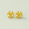 Pendientes de plata 925 con forma de aguja de Qingdao, con textura retro francesa y perlas, de alta calidad, estilo Chanel para mujer.