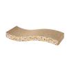 Tabla Rascadora de Cartón Corrugado para Gatos Multiforma Tabla Recta Sofá Juguete para Gatos Sin Desprendimiento de Desperdicios Afilador de Uñas Integrado Juguete para Gatos Resistente al Desgaste
