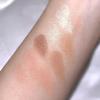 Paleta de sombras de ojos de nueve colores daizy marrón cálido morado taro mate perlado té con leche pan de mantequilla paleta ins maquillaje de color barato