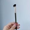 Pincel Ultra Delgado para Sombra de Ojos Forma de Hoja de Sierra, Pincel de Maquillaje con Punta Biselada, Pincel para Esquina del Ojo, Párpado Inferior hasta el Párpado Inferior, Pincel para Cejas, Pincel para Sombras de Ojos y Nariz
