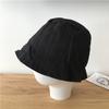 Sombrero de pescador para mujer, fino, de verano, estilo coreano, combinable, con protección solar, tipo cubo, estilo de celebridad de Internet, con el mismo estilo que muestra la cara, pequeño.