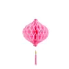 Pelota de Panal de Papel Tridimensional Linterna de Papel Decoración Colgante de Panal Bola de Flor de Papel Decoración de Habitación de Boda Decoración de Boda Arreglo de Habitación de Boda