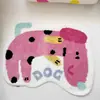 Tapete Cartoon de Formato Especial, Tapete para Chão de Sala de Estar, Manta para Quarto ao Lado da Cama de Imitação de Caxemira Flocado, Tapete para Pés de Closet, Tapete para Banheiro
