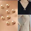Broche de Hebilla de Cintura de Perlas para Mujer, Pin de Solapa Antiexposición, Pin de Fijación de Cintura, Herramienta de Ajuste de Cintura de Falda
