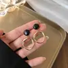 Nuevos Pendientes de Plata de Ley S925 con Cierre de Mariposa Moda Perla Venta Caliente Pendientes Hada Pequeños Frescos Sencillos Joyería de Temperamento