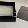 Qingdao Joias Anel Simples Versátil Estilo Frio ins Design Personalizado de Nicho Sentido de Design Joia de Anel de Dedo Tendência de Luxo Leve
