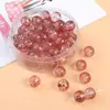 Tinta Transparente Hielo Cuentas de Vidrio Dorado Manchado Cuentas Sueltas Materiales DIY Hechos a Mano Pulseras de Vidrio Accesorios para Pulseras