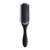 Pente de Costelas Removível e Fácil de Limpar Pente de Nove Fileiras Pente de Massagem para Cabelo Liso Pente para Cabelo com Formato Grande de Topete
