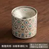 Cenicheiro de Borra de Chá Apsaras Voadores Dunhuang Jarra de Água para Mesa de Casa Jianshui com Tampa Bule de Água para Chá Balde de Água Suja Acessórios para Cerimônia do Chá