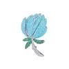 Nuevo Exquisito Broche de Tulipán de Lujo, Broche de Lujo de Gama Alta, Accesorios Elegantes de Corsage de Moda de Nicho