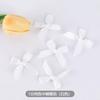 Lazo de Satén de Poliéster de Color Sólido de 1 cm DIY Hecho a Mano Accesorios de Ropa Interior Manualidades Decorativas Embalaje de Caja de Regalo de Boda
