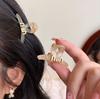 Clip Mini Princesa de Cabeza de Letra de Alto Sentido Pequeño Clip de Agarre Lateral Horquilla para Cabello Roto Ocho Flequillos Flequillo Frente Tocado Accesorios para el Cabello Pequeño