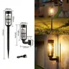 Luces solares para césped, luces decorativas para jardín exterior, luces de patio, luces de montaje en suelo, luces a prueba de lluvia con filamento de tungsteno para villa, luces de paisaje