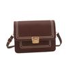 Retro Casual Hombro Combinable Texturizado 2025 Nuevo Bolso Bandolera Simple Para Desplazamiento Pequeño Bolso Cuadrado Comercio Exterior