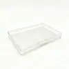 Caja Plana Rectangular Transparente para Accesorios de Pesca con Tornillo en Varios Tamaños, Caja Vacía para Dibujo, Pegatinas, Rompecabezas de Juguete para Niños, DIY