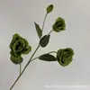 Nuevo Producto Flores Artificiales de Platycodon de 4 Cabezas Set para Salón de Bodas Decoración Materiales Florales Ornamentos de Exhibición para Centros Comerciales Flores de Seda Al por Mayor