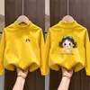 Camiseta Térmica Base para Niñas de Felpa Cepillada Interna Estilo Otoño/Invierno para Niños Medianos y Mayores Cuello Semi Alto Manga Larga Nueva Colección Otoño/Invierno