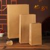 Bolsa de Papel Kraft Vintage, Bolsa Gruesa para Dulces, Bolsa de Regalo, Bolsa para Dulces de Boda, Bolsa de Empaque para Panadería, Bolsa de Papel para Té