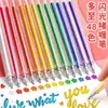 Set de Bolígrafos de Gel con Purpurina Bolígrafos de Gel Coloridos Manual para Pintar y Tomar Notas Resaltador Especial para Estudiantes Resaltador para Pintar