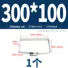 Acero Inoxidable 304 Abrazadera Rectangular Cable de Puente Ingeniería Fotovoltaica Canaleta para Cables Abrazadera de Tubo Abrazadera para Manguera Tubo Cuadrado Hebilla Fija
