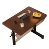 Escritorio de computadora móvil para dormitorio, mesa de noche ajustable, escritorio simple para oficina en casa, mesa larga, banco de trabajo, escritorio para estudiante