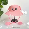 Sombrero de Paja para Mujer Celebridad de Internet Explosiones Orejas de Conejo Lindas Móviles Transpirable Sombrero para el Sol Dibujos Animados Verano Viaje Sombrero para Niños