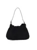 Bolso de Mano Nuevo de Otoño e Invierno, de Gamuza, Plisado Nube, de Alto Valor, Bolso de Hombro Cruzado Simple, Moderno y Versátil