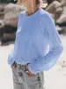 Camiseta Sexy de Renda Transparente de Manga Longa Estilo Europeu e Americano, Cobertura da Marca Trendy de Alta Qualidade com Proteção Solar, Caimento Solto, Top Interno Emagrecedor