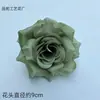 Cabeza de Rosa de Diamante, Rosa de Seda Retro, Flor Artificial para Decoración de Paisajismo de Interiores, Venta Directa de Exportación Transfronteriza Flor de Seda