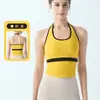 Chaleco de Yoga con Cuello Halter y Almohadillas en el Pecho, Sujetador Deportivo a Prueba de Impactos para Mujer, Sujetador de Pilates, Chaleco Deportivo Lulu