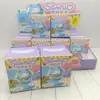 Caja sorpresa de gatito giratorio de resina con figura linda temática de gato, adorno de escritorio, regalo, venta al por mayor