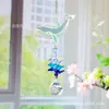 Serie Océano Azul Ballena Caballito de Mar Delfín Atrapasol Colgante de Cristal Decoración Exterior Amazon Transfronterizo
