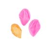 Folha Rosa Pétala Folha Molde de silicone Peônia Simulação Flor Axuose Dupla face Padrão Açúcar Flor Molde de silicone