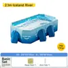 Producto Nuevo, Piscina Inflable Sin Aire, Piscina con Estructura para Exterior en Casa, Piscina Plegable para Chapotear, Piscina Infantil para Casa